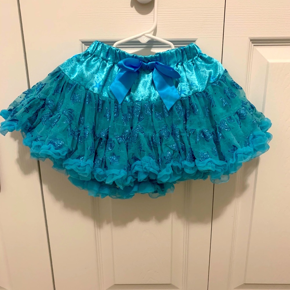 Disney Little mermaid Tulle lace swing skort